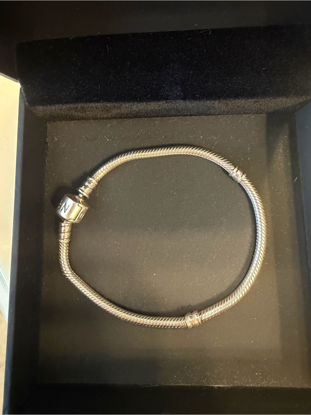 Pandora Snake Chain Bracelet - 7.5” - Picture 3 of 6
